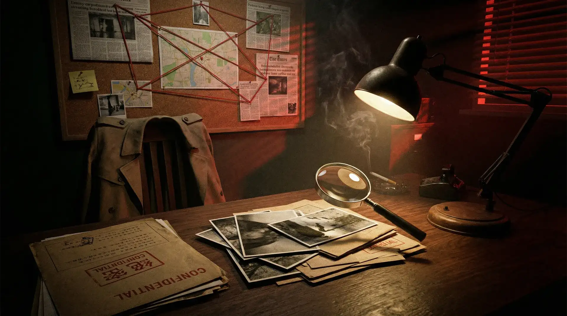 吃瓜黑料 - 调查记者办公桌上的线索墙